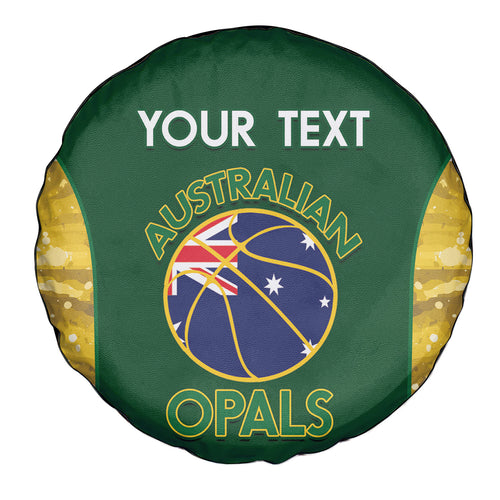 Custom Australia Basketball Spare Tire Cover Go Champions Aussie Opals National Color