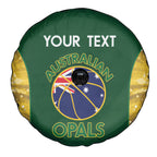 Custom Australia Basketball Spare Tire Cover Go Champions Aussie Opals National Color