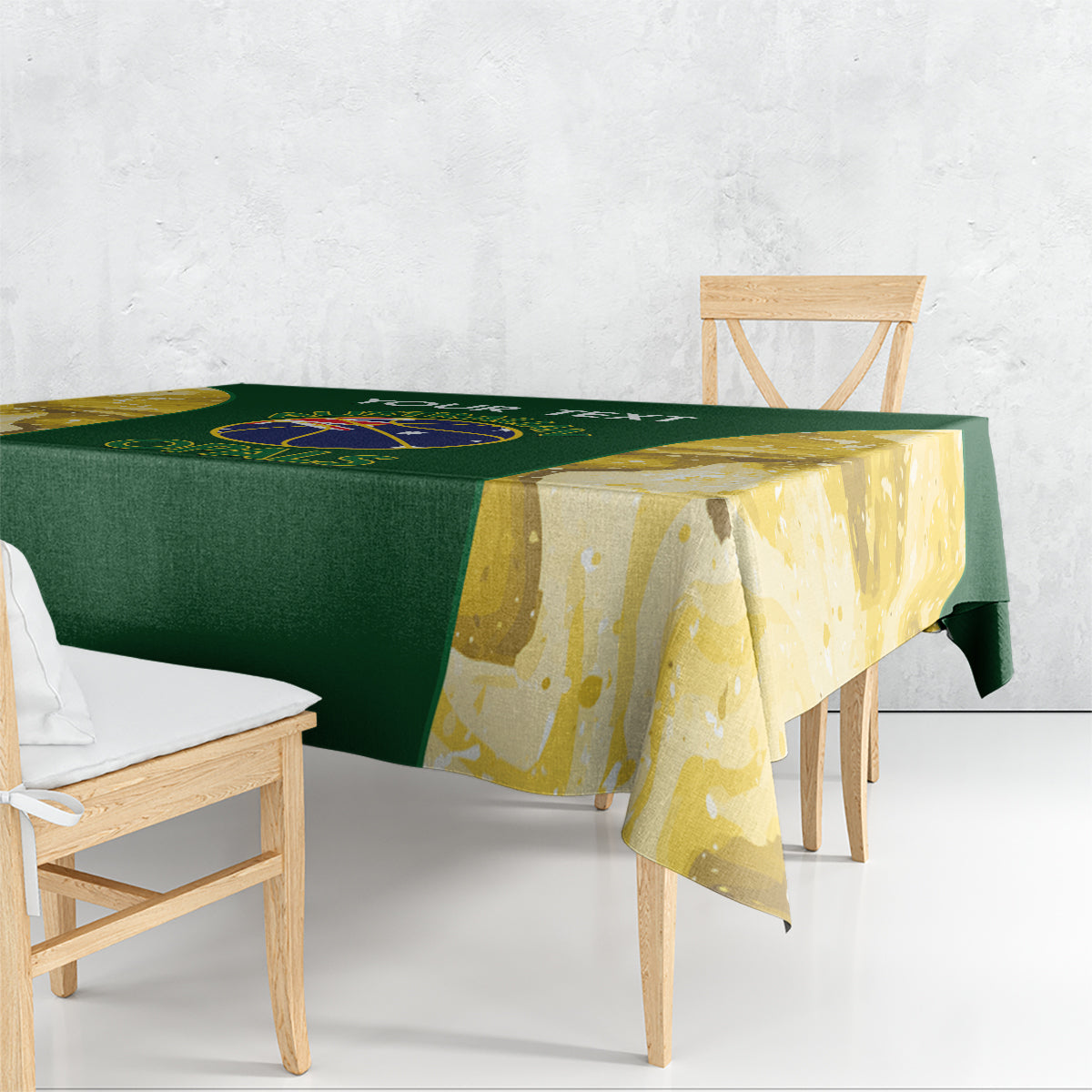 Custom Australia Basketball Tablecloth Go Champions Aussie Opals National Color