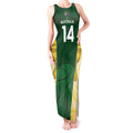 Custom Australia Basketball Tank Maxi Dress Go Champions Aussie Opals National Color