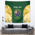 Custom Australia Basketball Tapestry Go Champions Aussie Opals National Color