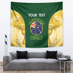 Custom Australia Basketball Tapestry Go Champions Aussie Opals National Color