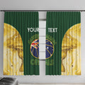 Custom Australia Basketball Window Curtain Go Champions Aussie Opals National Color