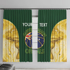 Custom Australia Basketball Window Curtain Go Champions Aussie Opals National Color