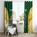 Custom Australia Basketball Window Curtain Go Champions Aussie Opals National Color