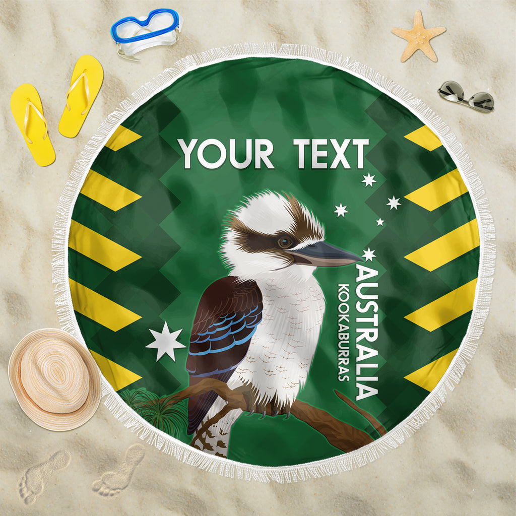 Custom Australia Field Hockey Beach Blanket Go Champions Kookaburras National Color