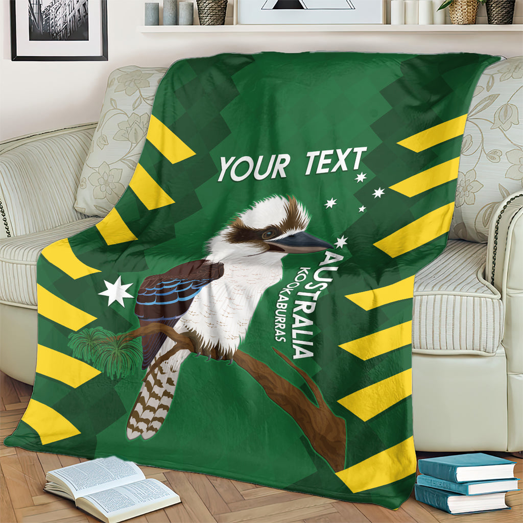 Custom Australia Field Hockey Blanket Go Champions Kookaburras National Color