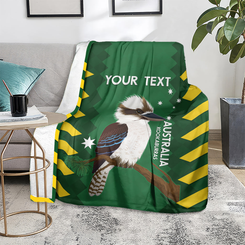 Custom Australia Field Hockey Blanket Go Champions Kookaburras National Color