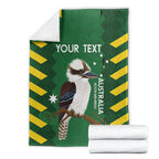 Custom Australia Field Hockey Blanket Go Champions Kookaburras National Color