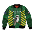 Custom Australia Field Hockey Bomber Jacket Go Champions Kookaburras National Color