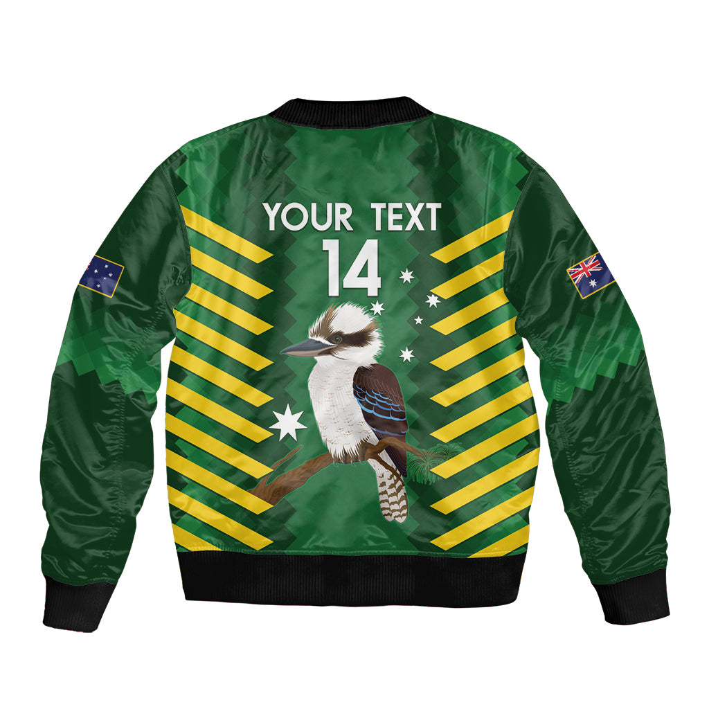 Custom Australia Field Hockey Bomber Jacket Go Champions Kookaburras National Color