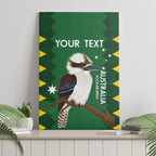 Custom Australia Field Hockey Canvas Wall Art Go Champions Kookaburras National Color