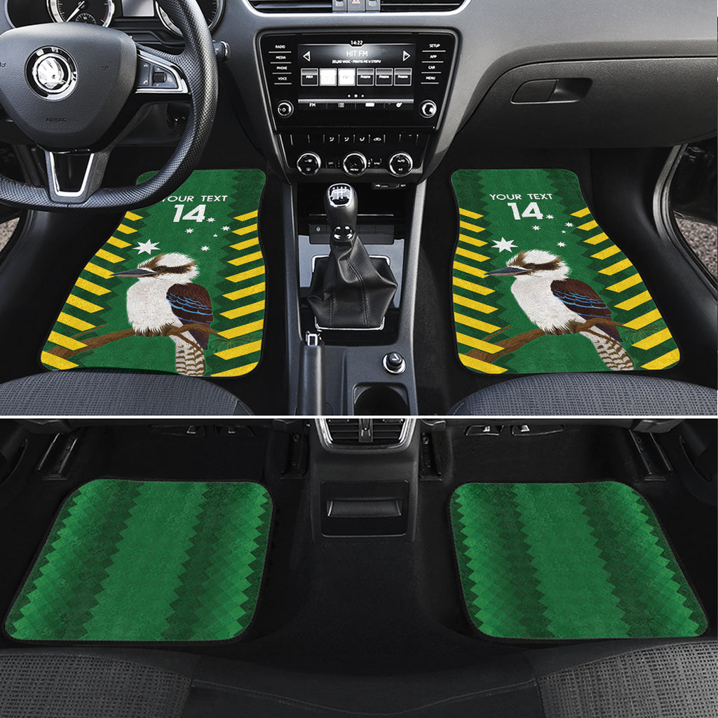 Custom Australia Field Hockey Car Mats Go Champions Kookaburras National Color