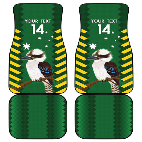 Custom Australia Field Hockey Car Mats Go Champions Kookaburras National Color
