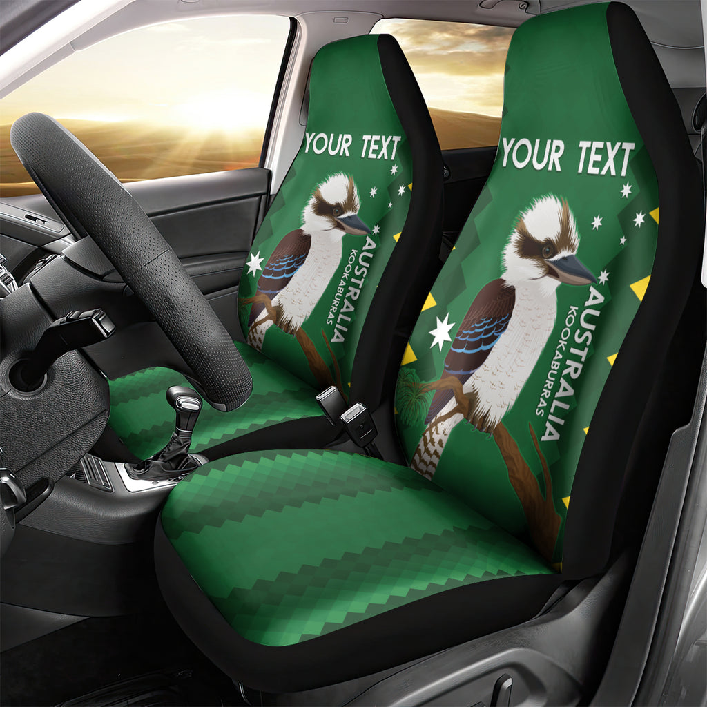 Custom Australia Field Hockey Car Seat Cover Go Champions Kookaburras National Color