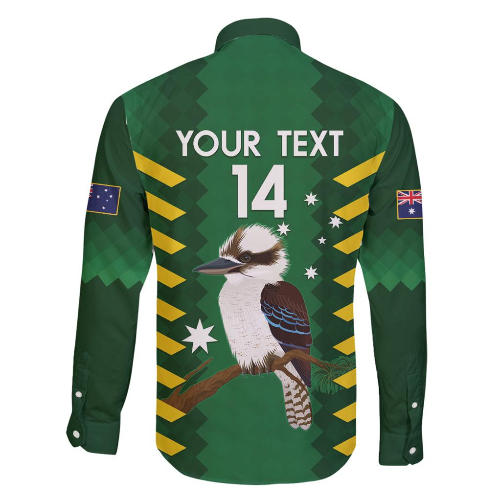 Custom Australia Field Hockey Family Matching Puletasi and Hawaiian Shirt Go Champions Kookaburras National Color