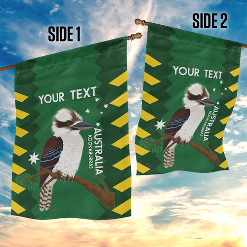 Custom Australia Field Hockey Garden Flag Go Champions Kookaburras National Color