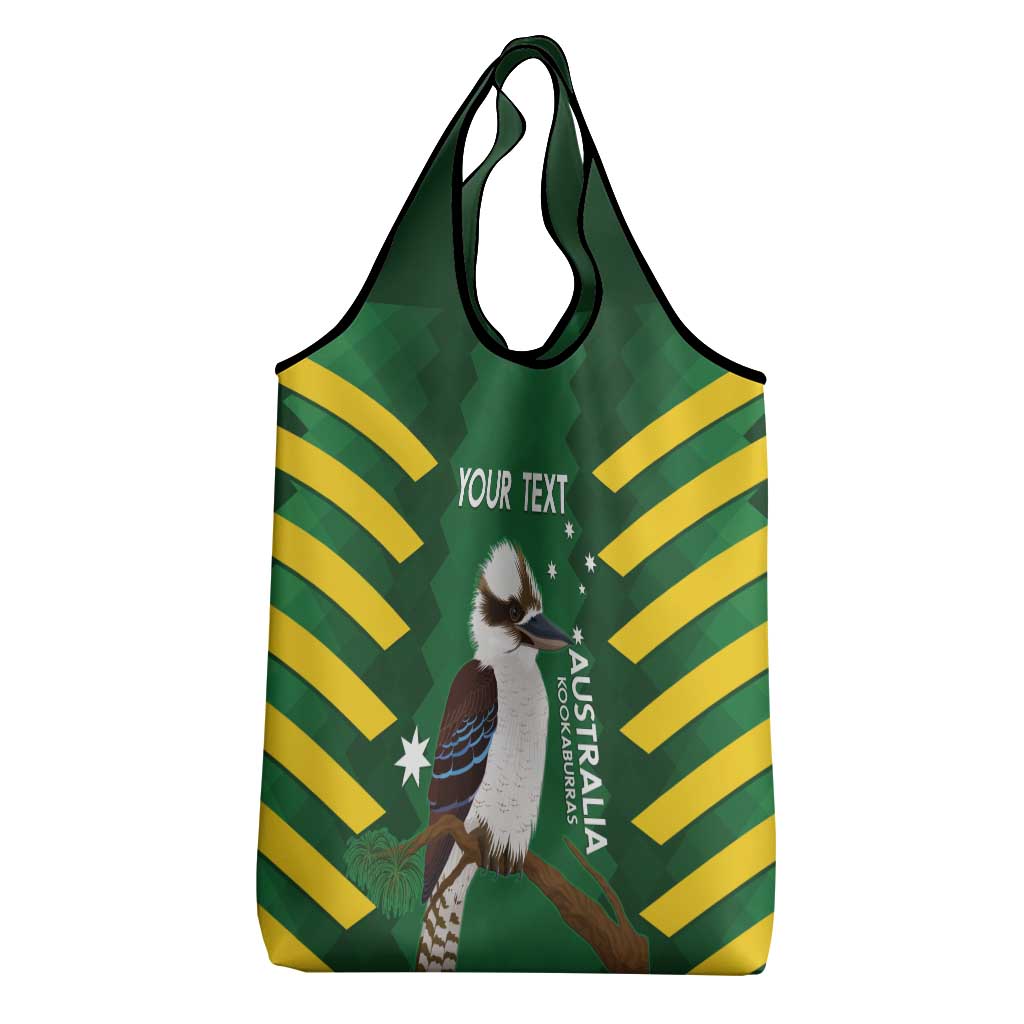 Custom Australia Field Hockey Grocery Bag Go Champions Kookaburras National Color