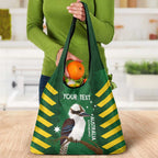 Custom Australia Field Hockey Grocery Bag Go Champions Kookaburras National Color