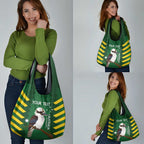 Custom Australia Field Hockey Grocery Bag Go Champions Kookaburras National Color