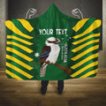 Custom Australia Field Hockey Hooded Blanket Go Champions Kookaburras National Color