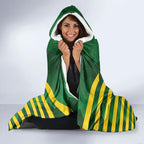 Custom Australia Field Hockey Hooded Blanket Go Champions Kookaburras National Color