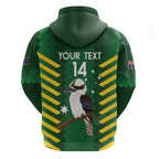 Custom Australia Field Hockey Hoodie Go Champions Kookaburras National Color