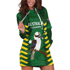 Custom Australia Field Hockey Hoodie Dress Go Champions Kookaburras National Color