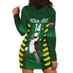 Custom Australia Field Hockey Hoodie Dress Go Champions Kookaburras National Color