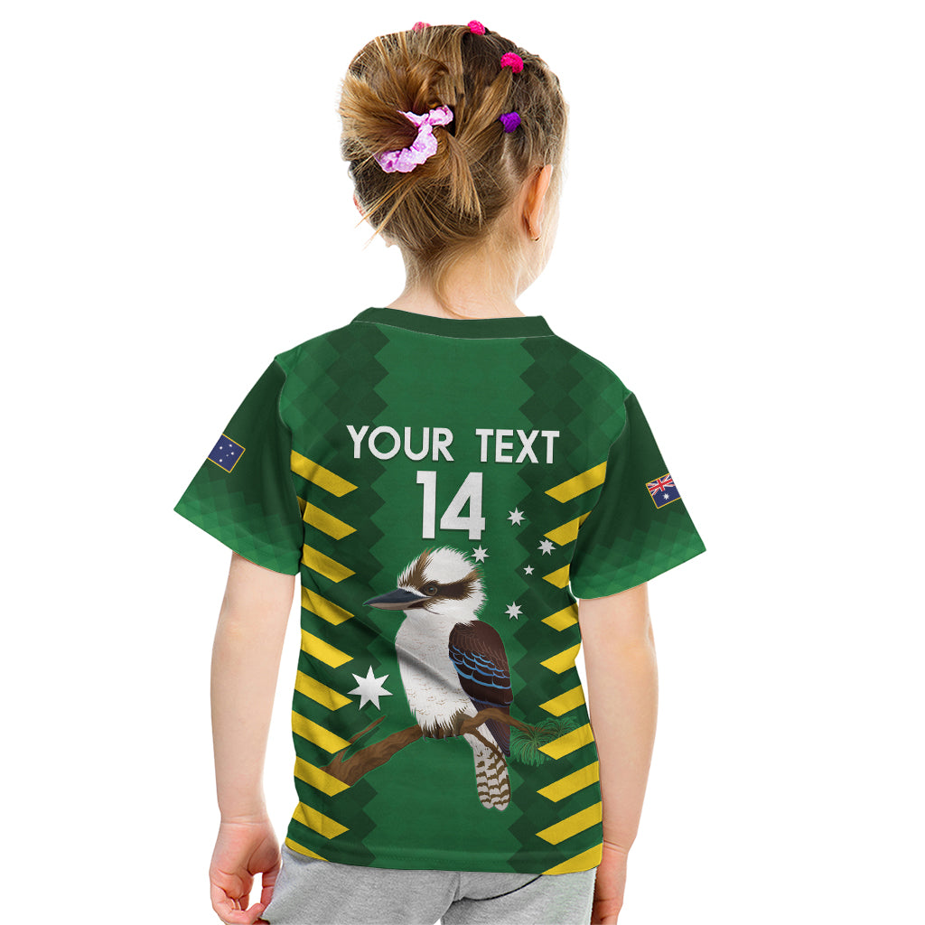Custom Australia Field Hockey Kid T Shirt Go Champions Kookaburras National Color