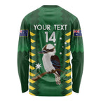 Custom Australia Field Hockey Long Sleeve Shirt Go Champions Kookaburras National Color
