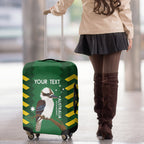 Custom Australia Field Hockey Luggage Cover Go Champions Kookaburras National Color