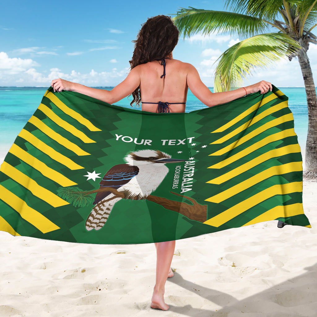 Custom Australia Field Hockey Sarong Go Champions Kookaburras National Color