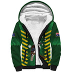 Custom Australia Field Hockey Sherpa Hoodie Go Champions Kookaburras National Color
