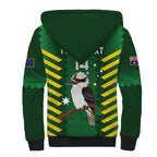 Custom Australia Field Hockey Sherpa Hoodie Go Champions Kookaburras National Color