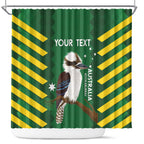Custom Australia Field Hockey Shower Curtain Go Champions Kookaburras National Color