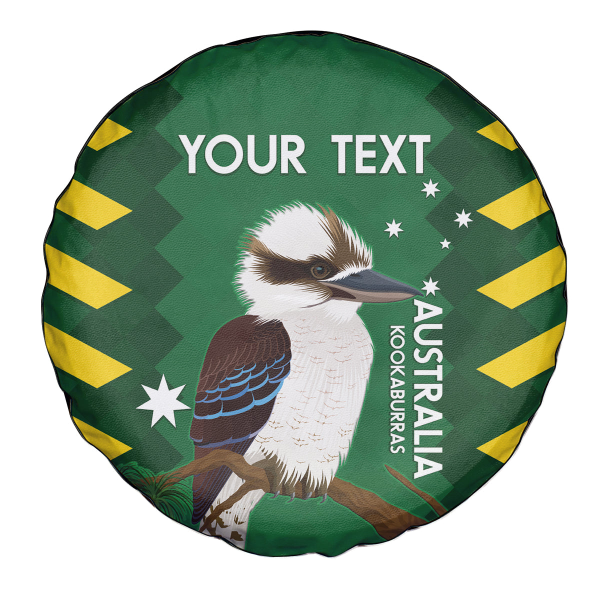 Custom Australia Field Hockey Spare Tire Cover Go Champions Kookaburras National Color