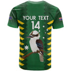 Custom Australia Field Hockey T Shirt Go Champions Kookaburras National Color