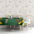 Custom Australia Field Hockey Tablecloth Go Champions Kookaburras National Color