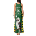 Custom Australia Field Hockey Tank Maxi Dress Go Champions Kookaburras National Color