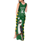 Custom Australia Field Hockey Tank Maxi Dress Go Champions Kookaburras National Color