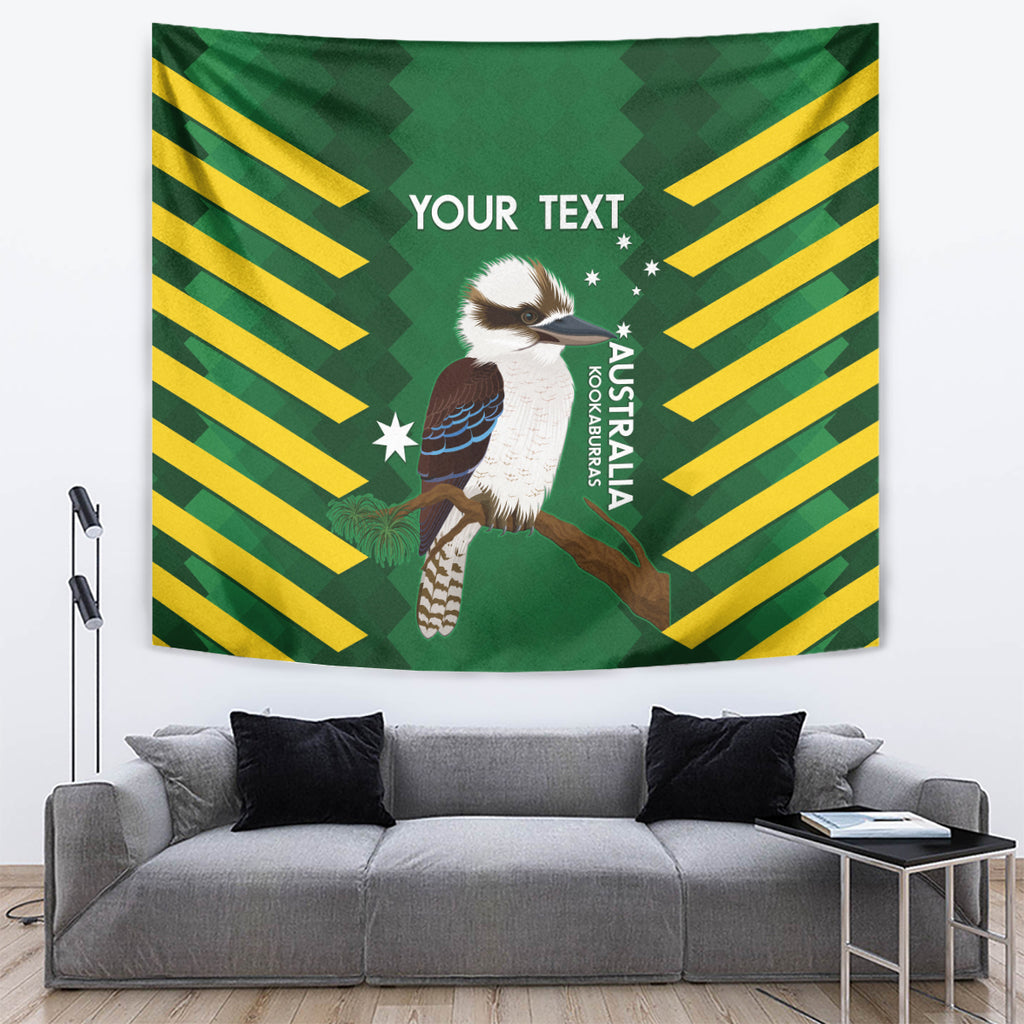 Custom Australia Field Hockey Tapestry Go Champions Kookaburras National Color