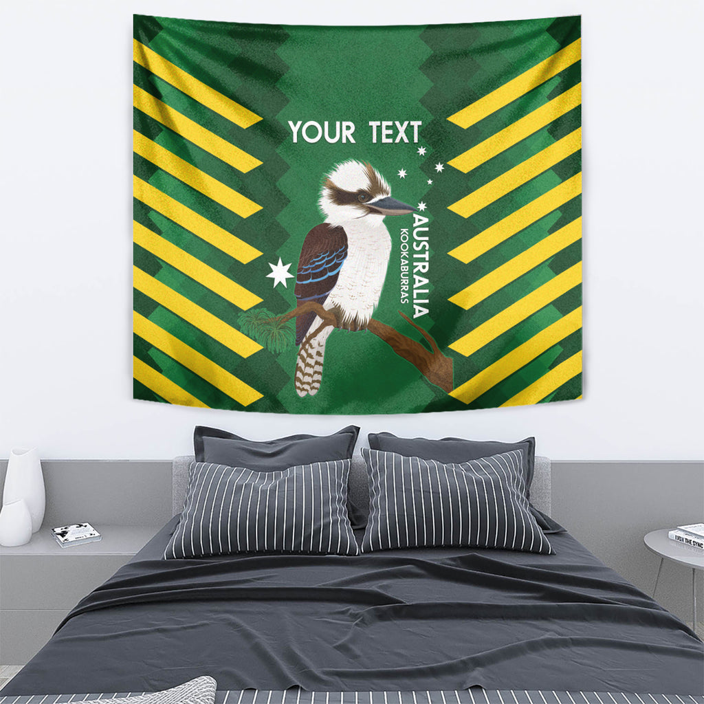 Custom Australia Field Hockey Tapestry Go Champions Kookaburras National Color
