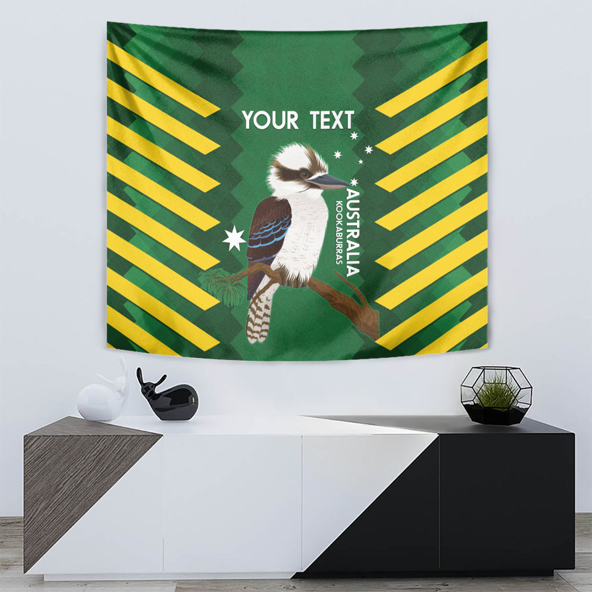 Custom Australia Field Hockey Tapestry Go Champions Kookaburras National Color