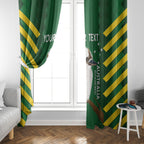 Custom Australia Field Hockey Window Curtain Go Champions Kookaburras National Color