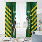 Custom Australia Field Hockey Window Curtain Go Champions Kookaburras National Color