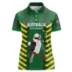 Custom Australia Field Hockey Women Polo Shirt Go Champions Kookaburras National Color