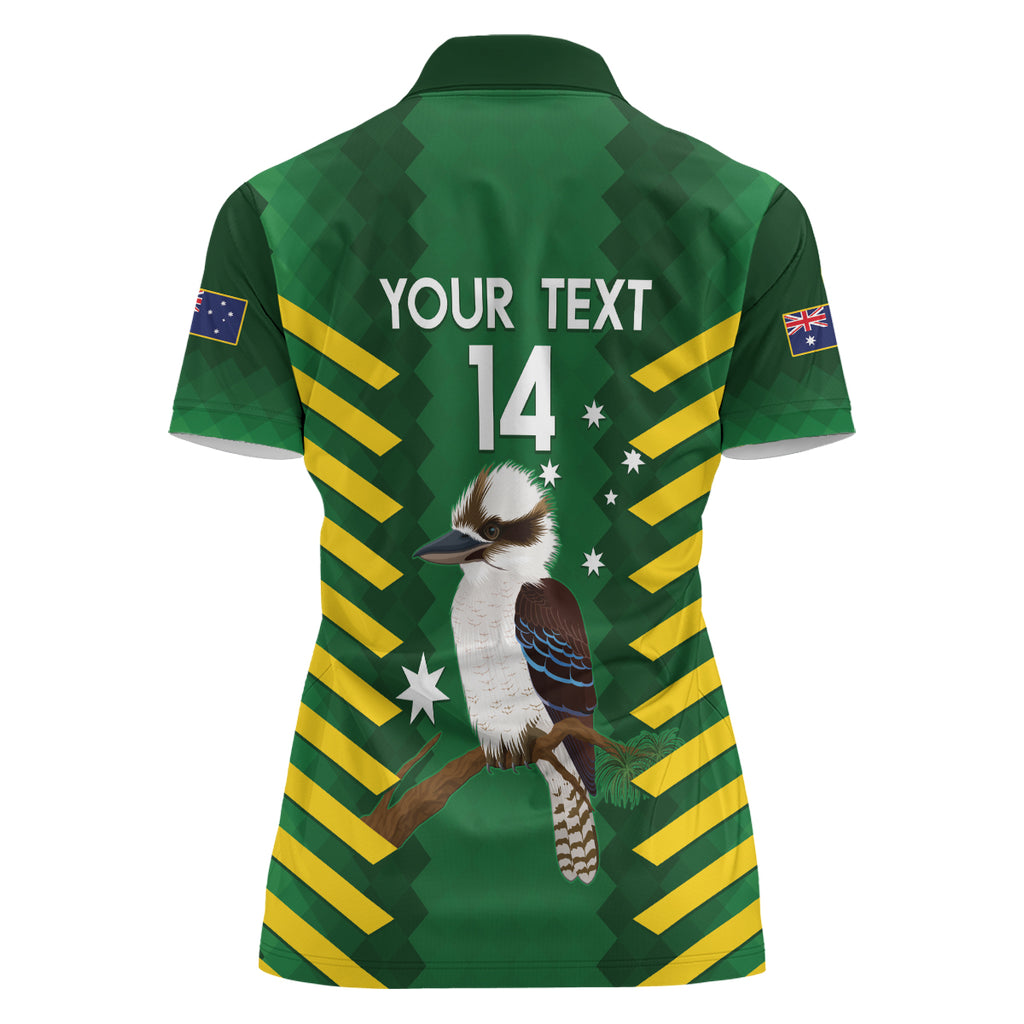Custom Australia Field Hockey Women Polo Shirt Go Champions Kookaburras National Color