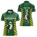 Custom Australia Field Hockey Women Polo Shirt Go Champions Kookaburras National Color