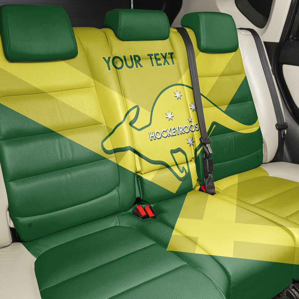 Custom Australia Field Hockey Back Car Seat Cover Go Champions Hockeyroos National Color